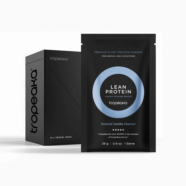 Tropeaka Lean Protein Single Serve Box 25g (Box of 12 single serves)
