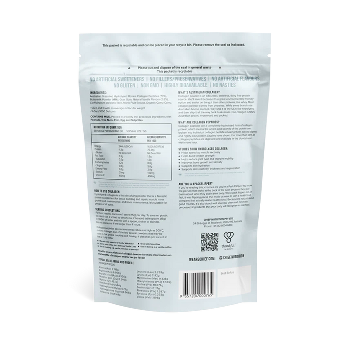 CHIEF GRASS-FED COLLAGEN 30 serves
