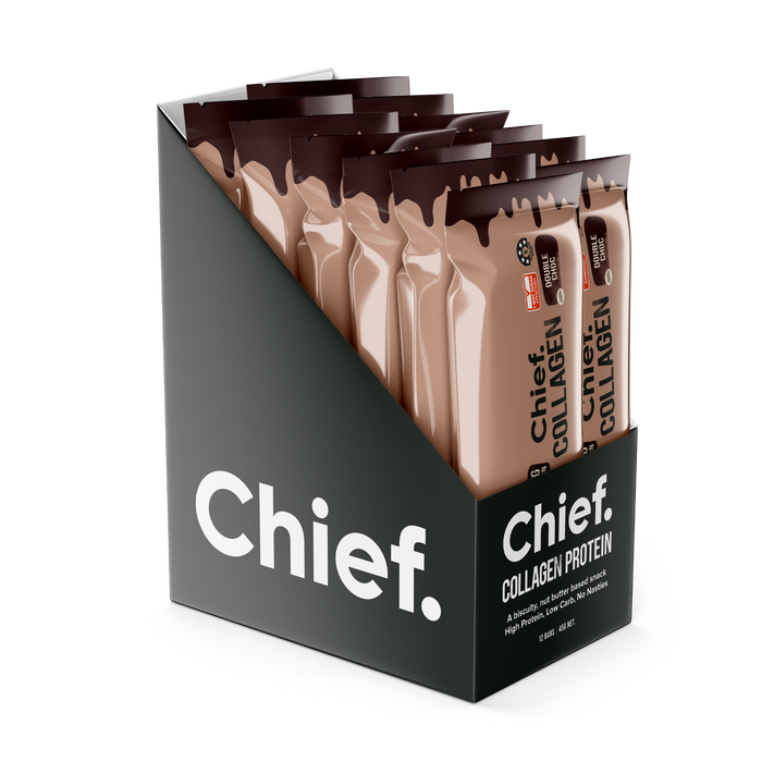 CHIEF COLLAGEN PROTEIN BAR (Box of 12)
