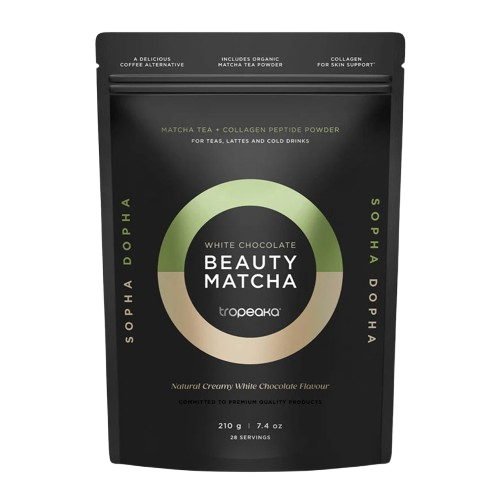 Tropeaka Beauty Matcha Colab with Sopha Dopha