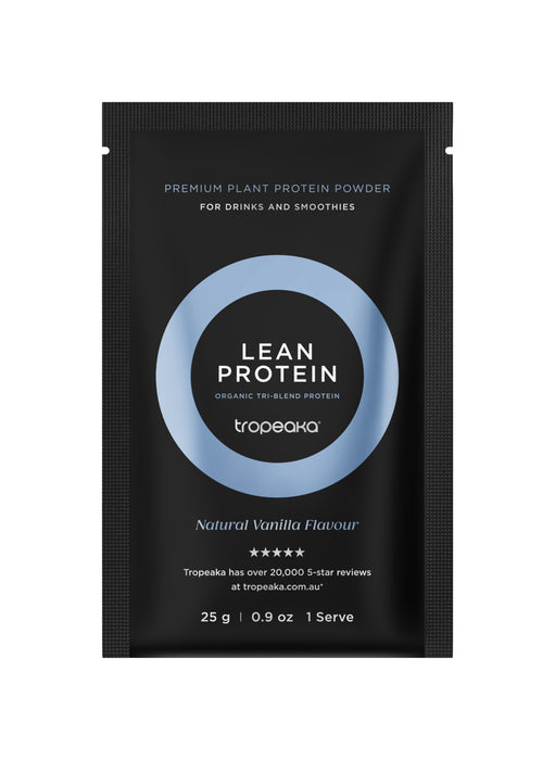 Tropeaka Lean Protein Single Serve Box 25g (Box of 12 single serves)