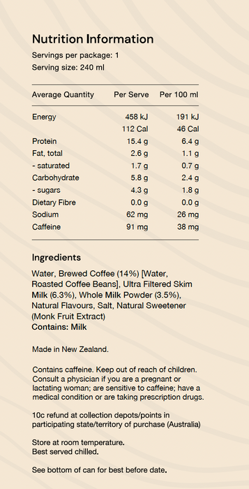 INNER BLOOM PROTEIN COFFEE (Case of 12) 2 flavours available