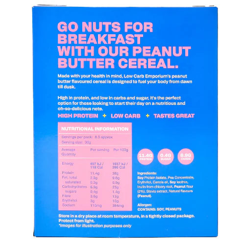 LOW CARB EMPORIUM LOW CARB PROTEIN CEREAL