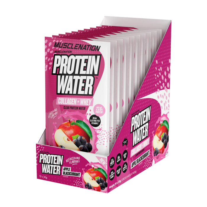 MN PROTEIN WATER - Box of 10 Single Serve Sachets