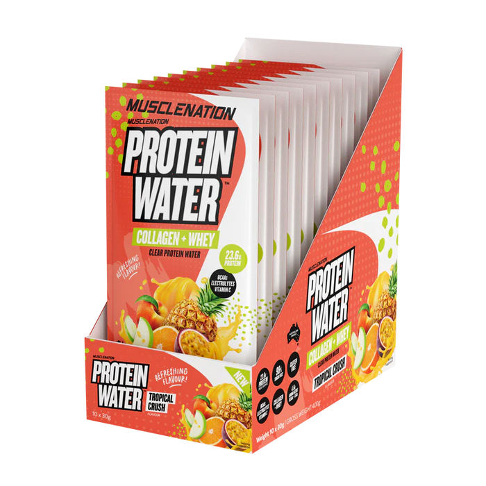 MN PROTEIN WATER - Box of 10 Single Serve Sachets