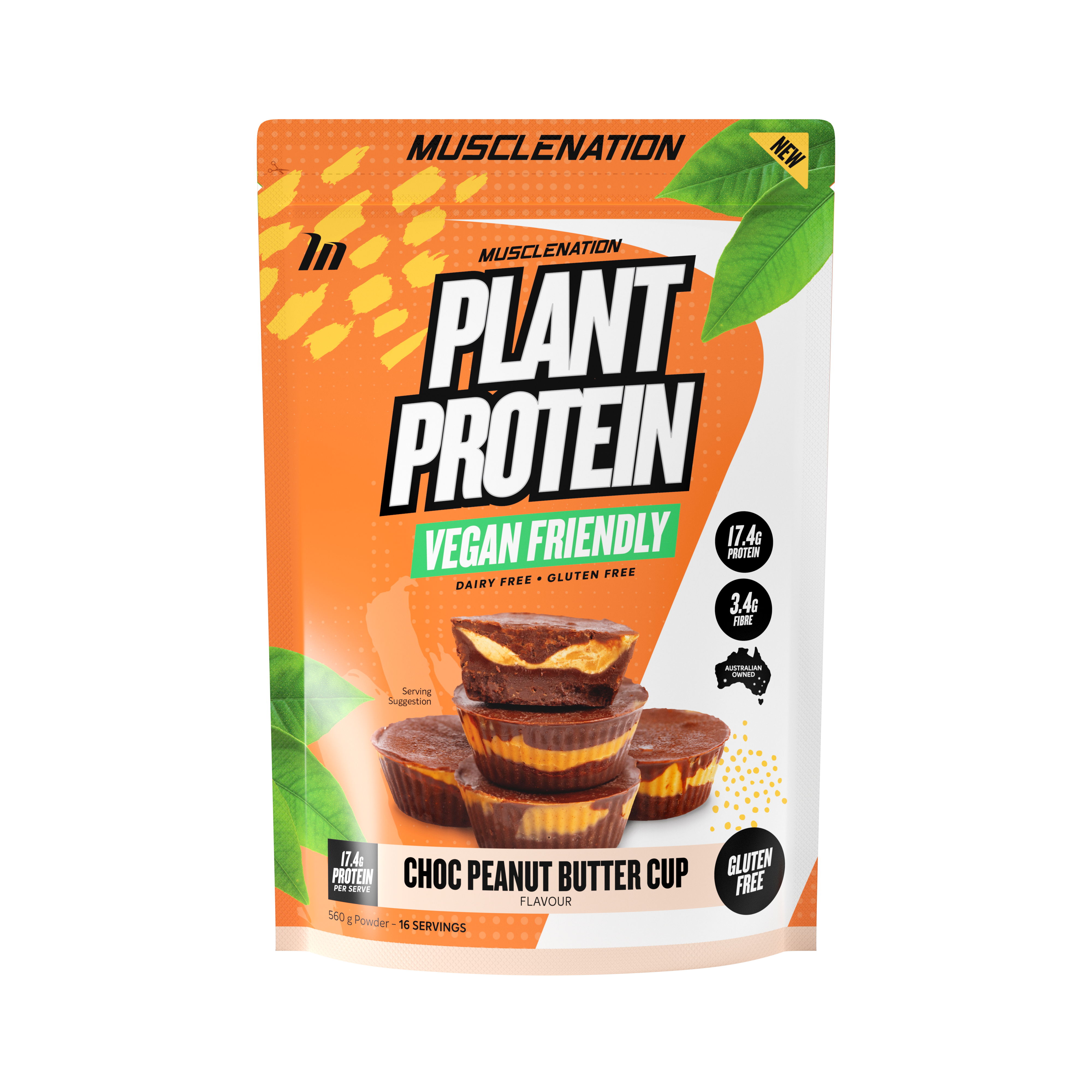 MUSCLE NATION 100% NATURAL PLANT BASED PROTEIN