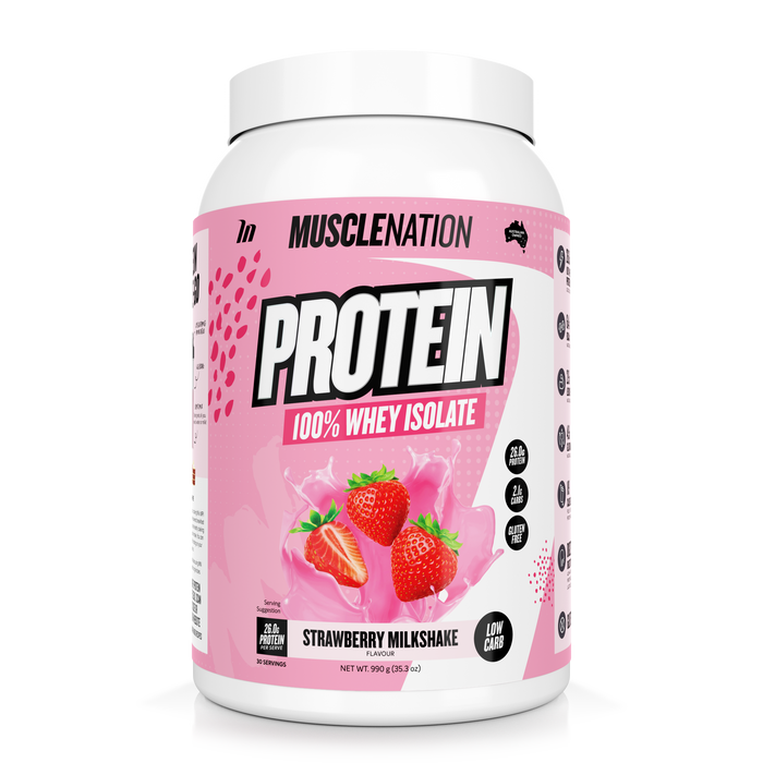 MUSCLE NATION PROTEIN 100% WHEY ISOLATE