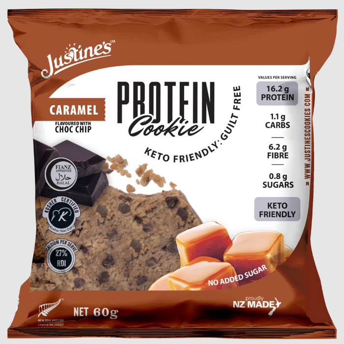 Justine's Protein Cookie Selection Box 60-75g - Box of 12