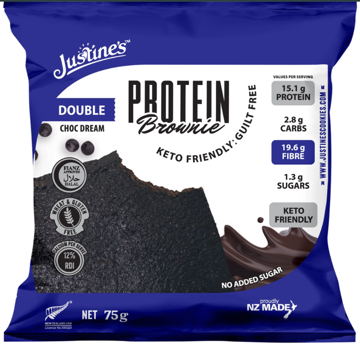 Justine's Protein Cookie Selection Box 60-75g - Box of 12