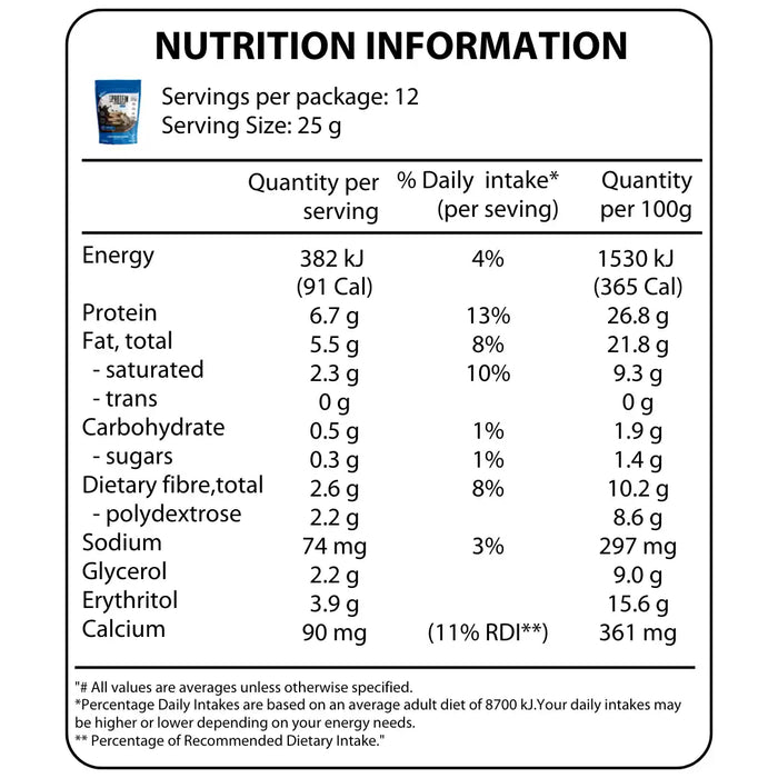 Justine's MINI Protein Cookies 300g