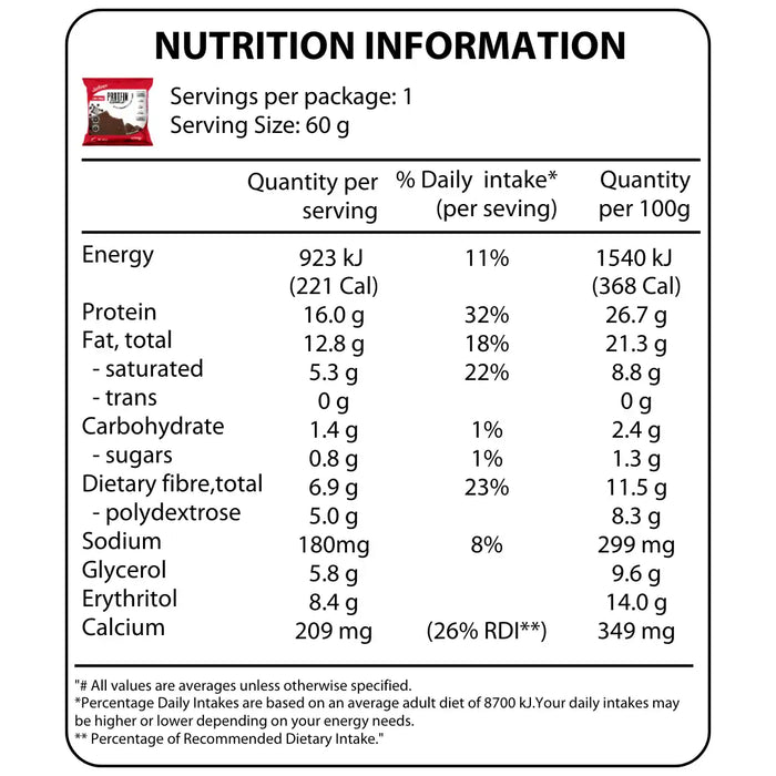 Justine's Protein Cookie Box of 12