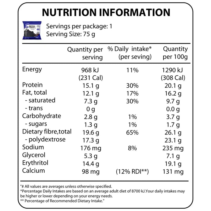 Justine's Protein Cookie Box of 12