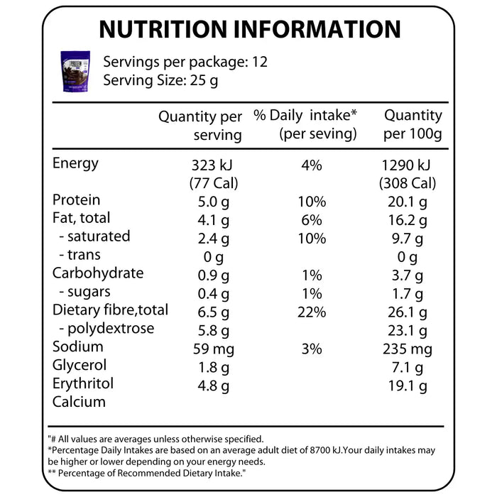 Justine's MINI Protein Cookies 300g
