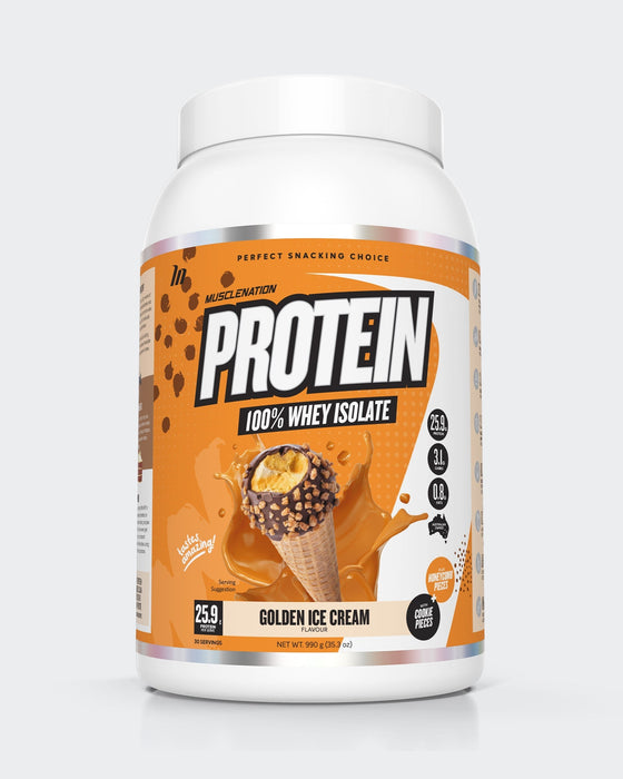 MUSCLE NATION PROTEIN 100% WHEY ISOLATE