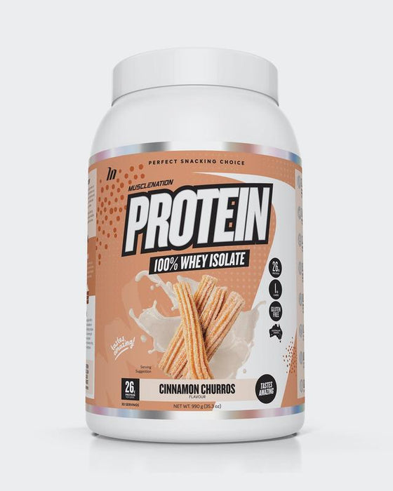 MUSCLE NATION PROTEIN 100% WHEY ISOLATE