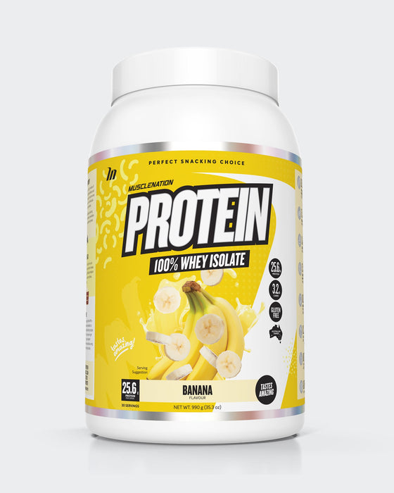 MUSCLE NATION PROTEIN 100% WHEY ISOLATE