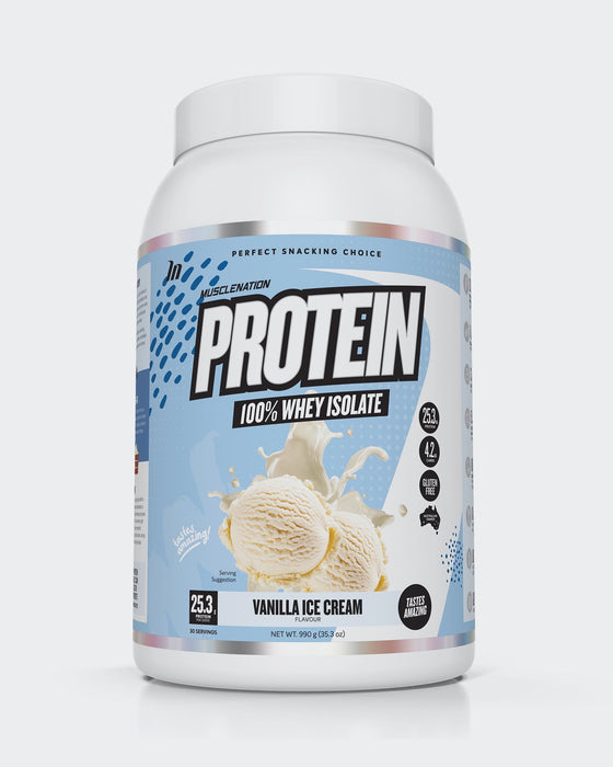 MUSCLE NATION PROTEIN 100% WHEY ISOLATE