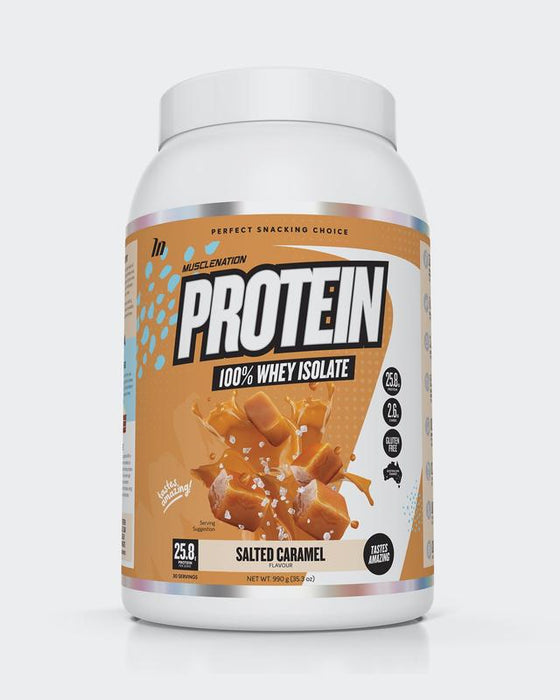 MUSCLE NATION PROTEIN 100% WHEY ISOLATE