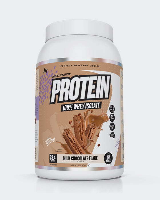 MUSCLE NATION PROTEIN 100% WHEY ISOLATE