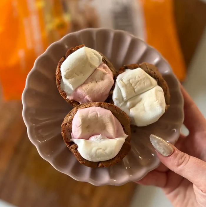 Peanut Butter Protein S'mores Cups