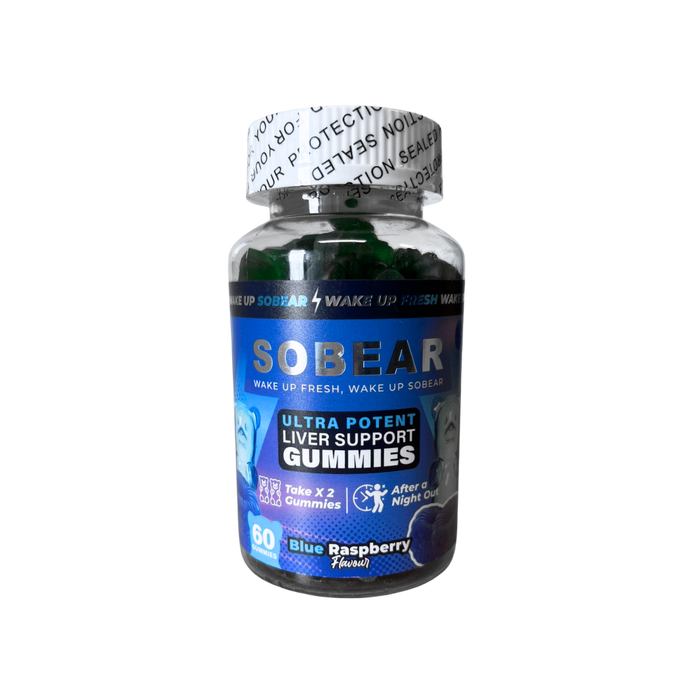 SOBEAR HANGOVER GUMMIES BOTTLE (60 gummies) - 1 bottle