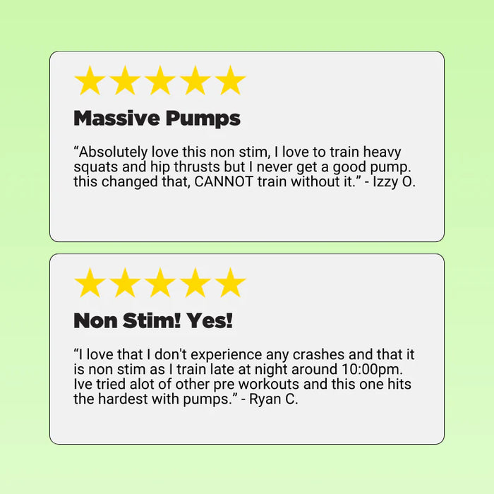 HERCULES Pump of the Gods- Ultimate Non Stim Pre-Workout