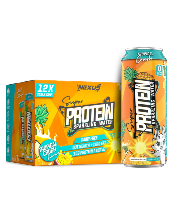 SUPER PROTEIN SPARKLING WATER RTD