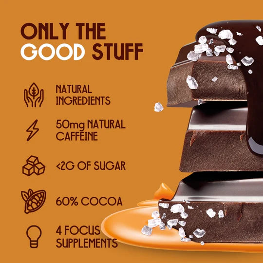PEAK CHOCOLATE FOCUS Box of 14 bars
