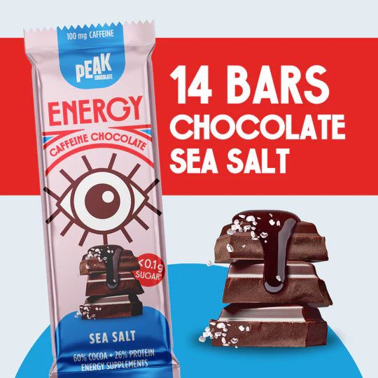 PEAK CHOCOLATE ENERGY Box of 14 bars