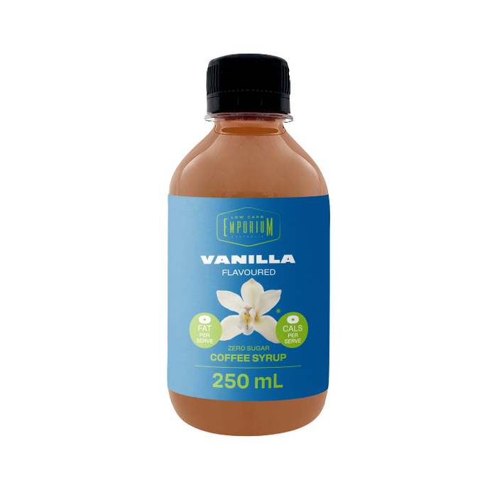 Low Carb Emporium Zero Sugar Coffee Barista Syrup – 250mL