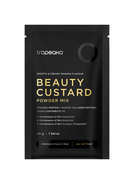 Tropeaka BEAUTY CUSTARD SMOOTH & CREAMY BANANA SINGLE SERVE