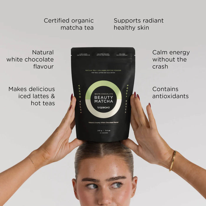 Tropeaka Beauty Matcha Colab with Sopha Dopha