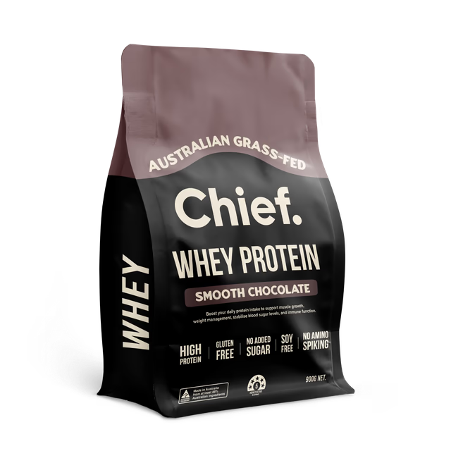 Chief Nutrition Grass-fed Whey Protein Powder (30 serves) COMING SOON