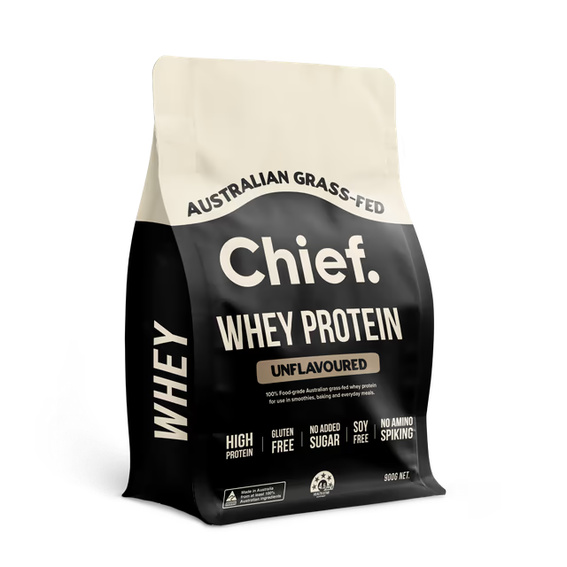 Chief Nutrition Grass-fed Whey Protein Powder (30 serves) COMING SOON