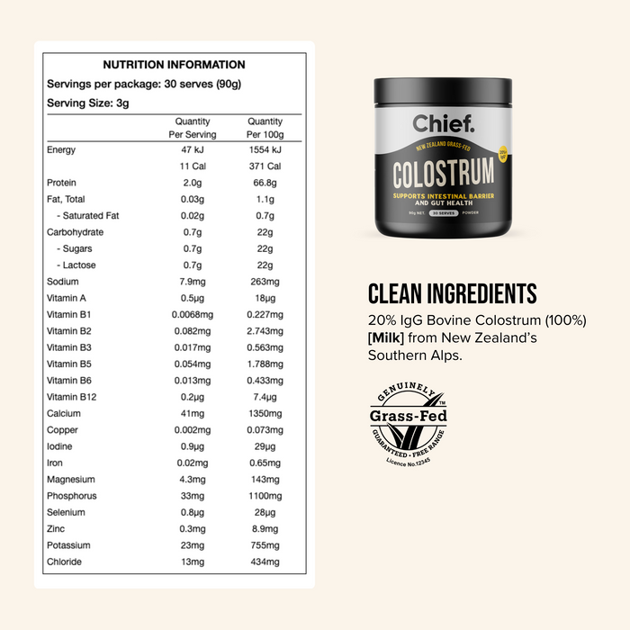 Chief Colostrum 90g