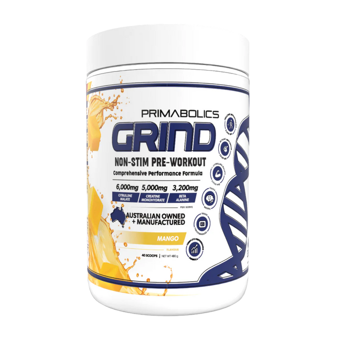 Primabolics GRIND V2  NON STIM PRE WORKOUT