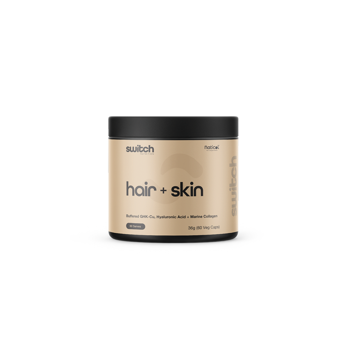 SWITCH Essentials - HAIR & SKIN [60 Capsules]