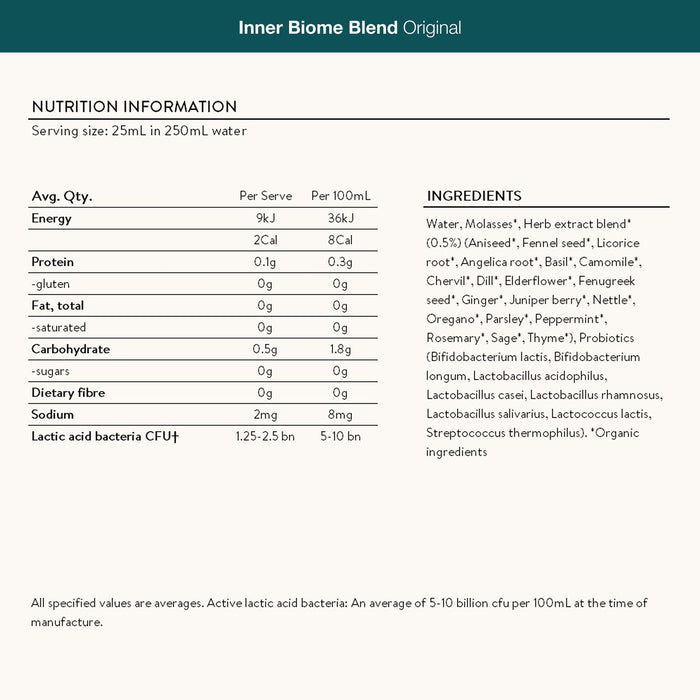 Nuzest Inner Biome Blend 500ml Bottle