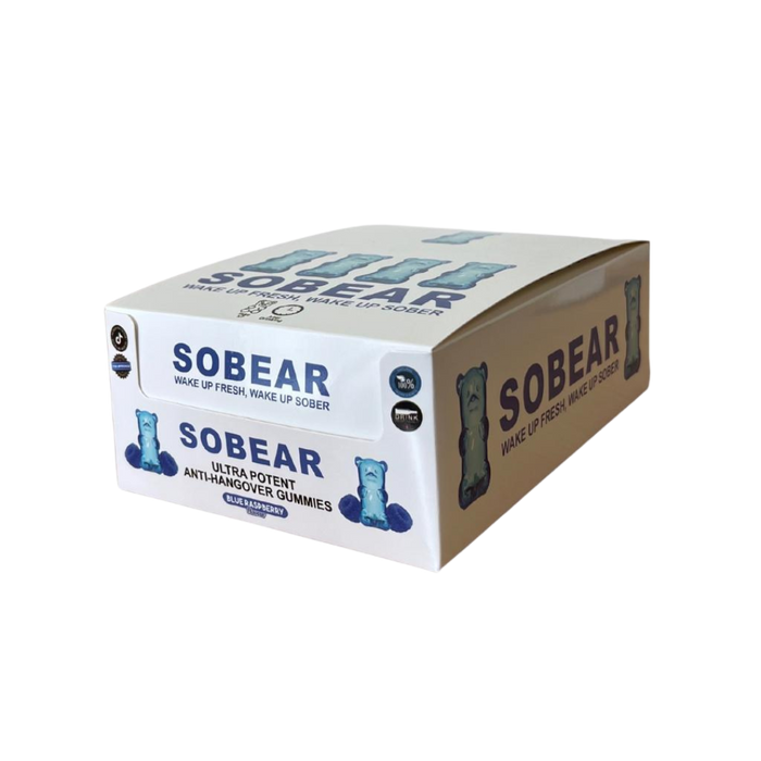 SOBEAR Hangover Gummies Single Serves (Sold in box of 50)