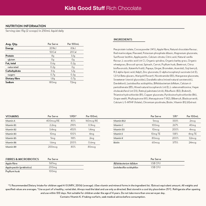 Nuzest Kids Good Stuff 225g Tub