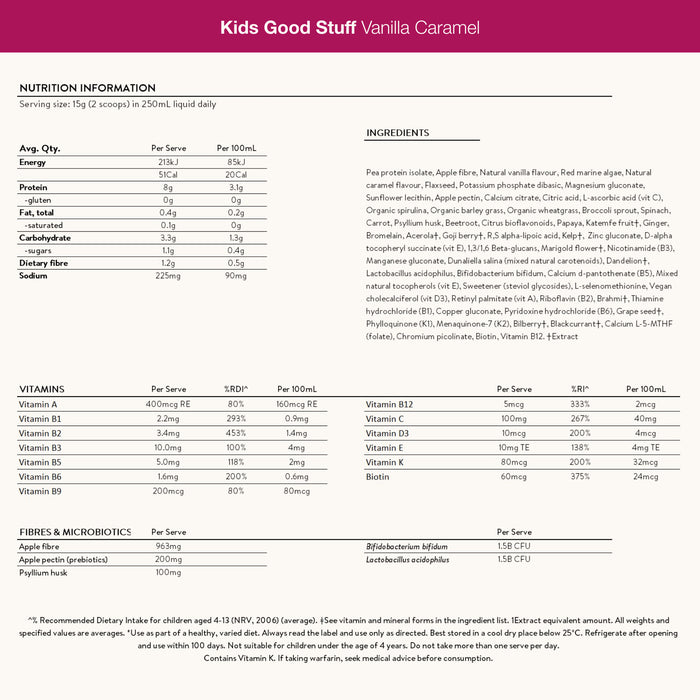 Nuzest Kids Good Stuff 225g Tub