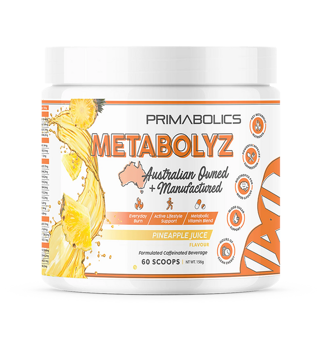 Primabolics METABOLYZ  60SV (LOW STIMULANT, NATURAL CAFFEINE FAT BURNER)