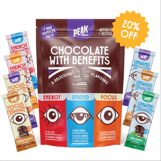 PEAK CHOCOLATE SAMPLE PACK RANGE