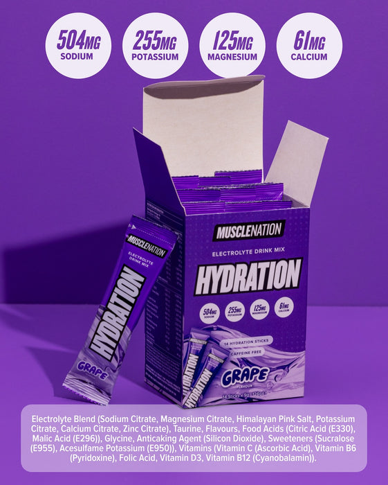 Muscle Nation HYDRATION Sticks
