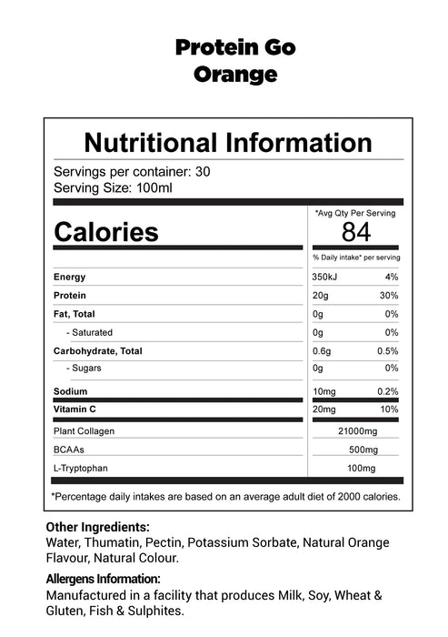 HERCULES Protein Go - Protein Gel Sachet (cases of 30)