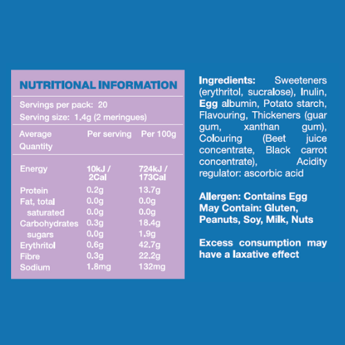 Low Carb Emporium No Added Sugar Meringues