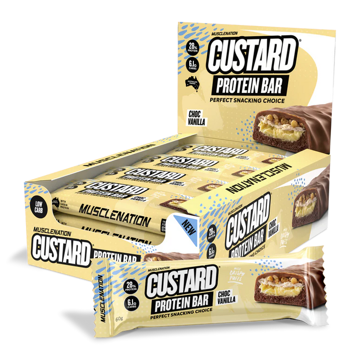 MN CUSTARD PROTEIN BAR  (Box of 12)