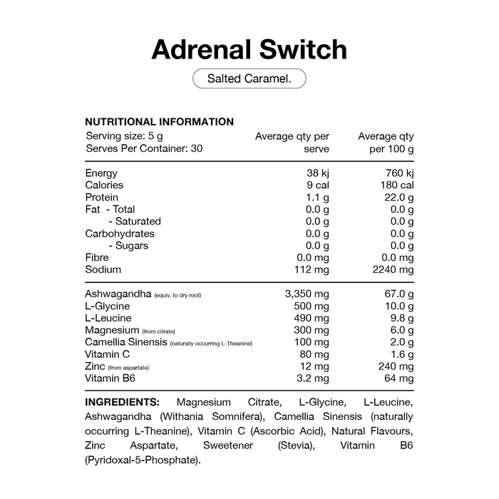 SWITCH ADRENAL MAGNESIUM SUPPORT (30 Serves]