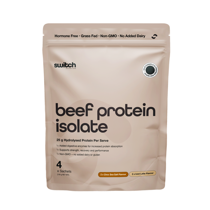 Switch Nutrition Beef Protein Isolate - 4 Serve Pouch