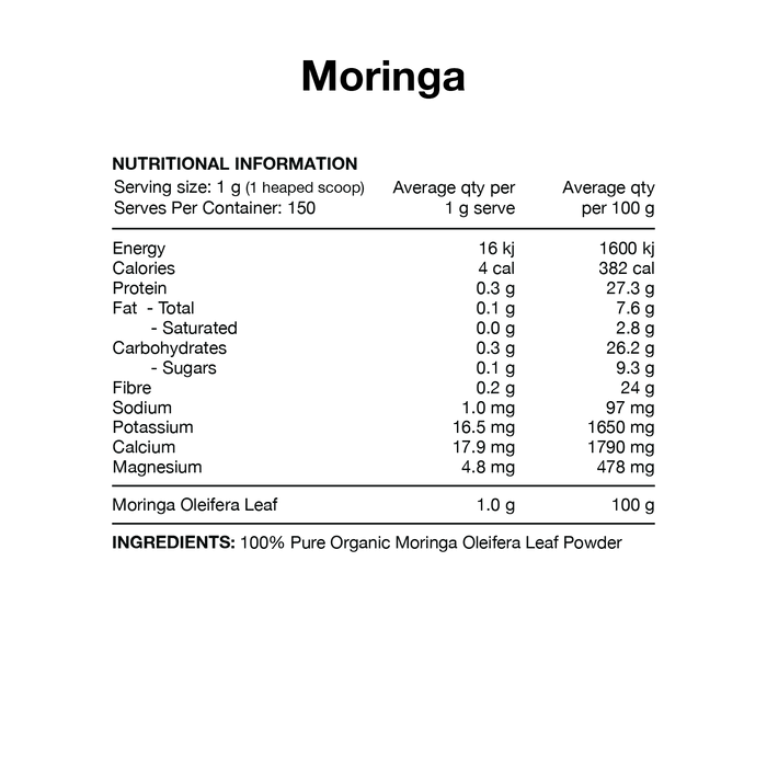 SWITCH Essentials - ORGANIC MORINGA [150 Serves]